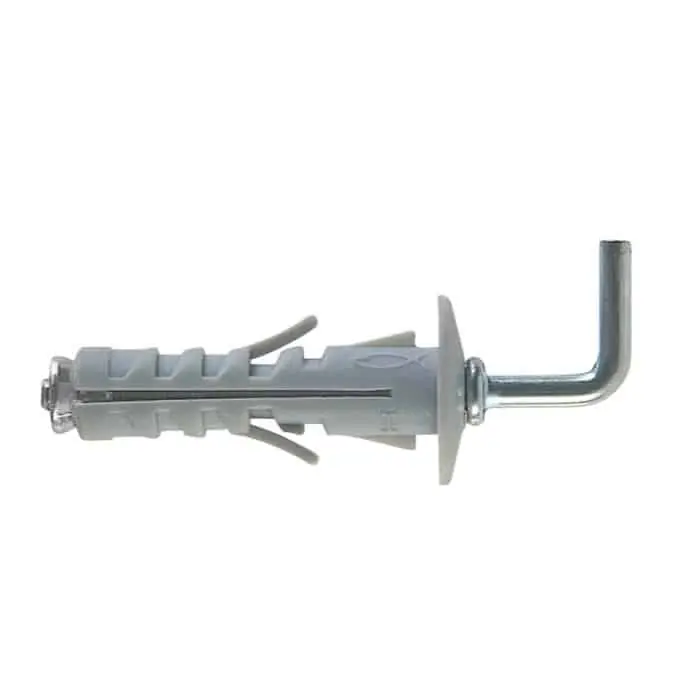 Weekendaanbieding Tassello in nylon SB 12/2 Fischer con gancio medio, per fissaggi universali, lunghezza 55 mm, diametro 12 mm