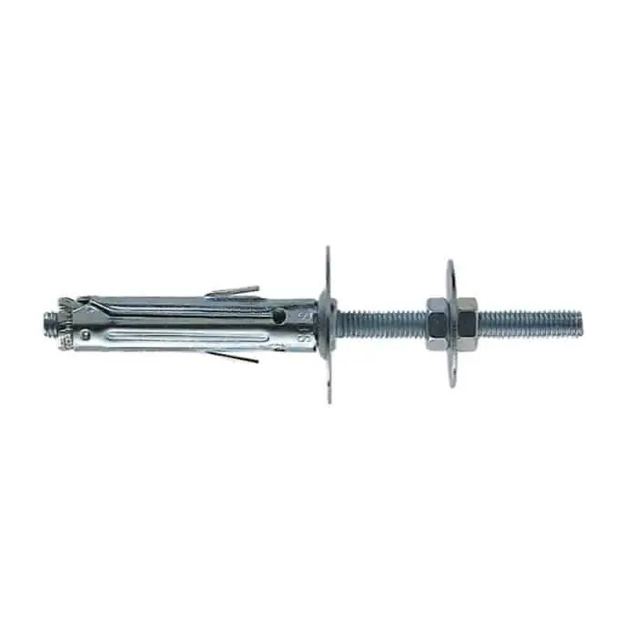 Tassello in acciaio SBS 9/5 M 5 Fischer con vite doppia M5, per fissaggi universali, lunghezza 45 mm, diametro 9 mm Beperkte Voorraad