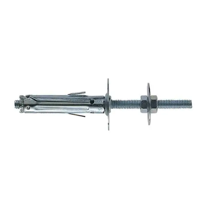 Tassello in acciaio SBS 8/5 Fischer con vite doppia M4, per fissaggi universali, lunghezza 40 mm, diametro 8 mm Koop Online