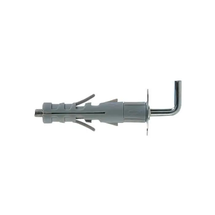Tassello in nylon SB 12 L2 Fischer con gancio medio, per fissaggi universali, lunghezza 57 mm, diametro 12 mm Veilige Betaling
