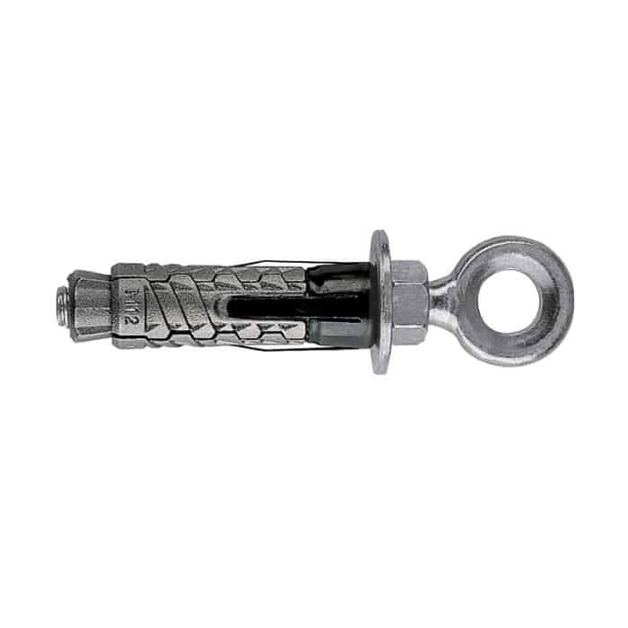 Ancorante GM 10 Fischer in ghisa con occhiolo, per installazioni non passanti non strutturali, lunghezza 60 mm, diametro 18 mm Weekendaanbieding