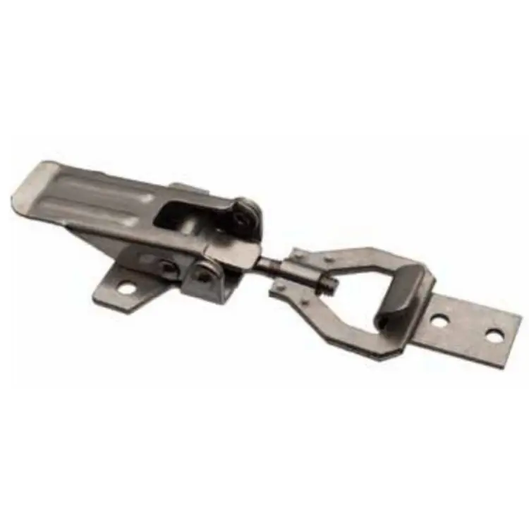 Chiusura a leva 2.05.00 Fel per mobili, lunghezza 67,5x52 mm, registrabile con incontro 36x19 mm, acciaio Grezzo Op = Op