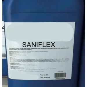 Exclusieve Aanbieding Igienizzante sanetizzante SANIFLEX copre batteri, muffe, lieviti e virus, tanica 25 kg