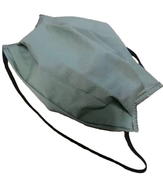 Hoge Kwaliteit Mascherina protettiva viso, doppio strato Cotone + Idrorepellente, lavabile, colore assortito vario