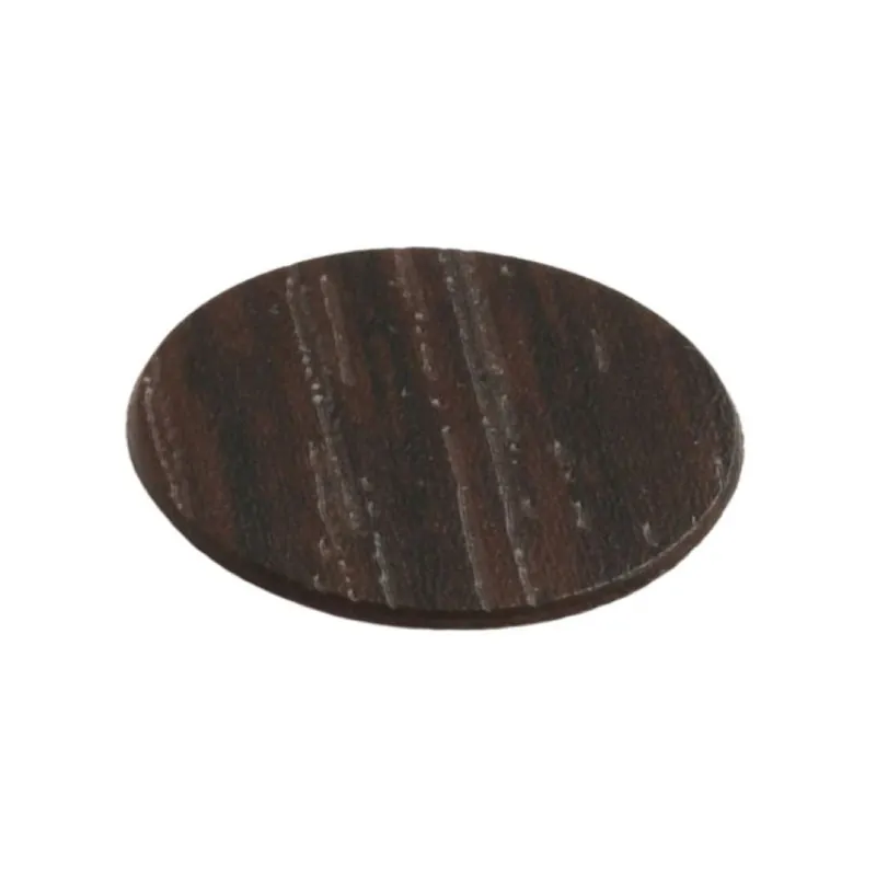 Copriforo adesivo Abs Italfeltri, diametro 20 mm, confezione industriale, Abs finitura Wenghè 994 Koop Online