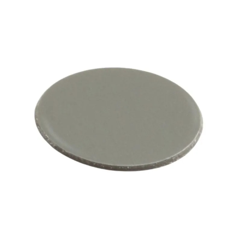Copriforo adesivo Abs Italfeltri, diametro 13 mm, confezione da 20 pz, Abs finitura Grigio 93873 Nieuw