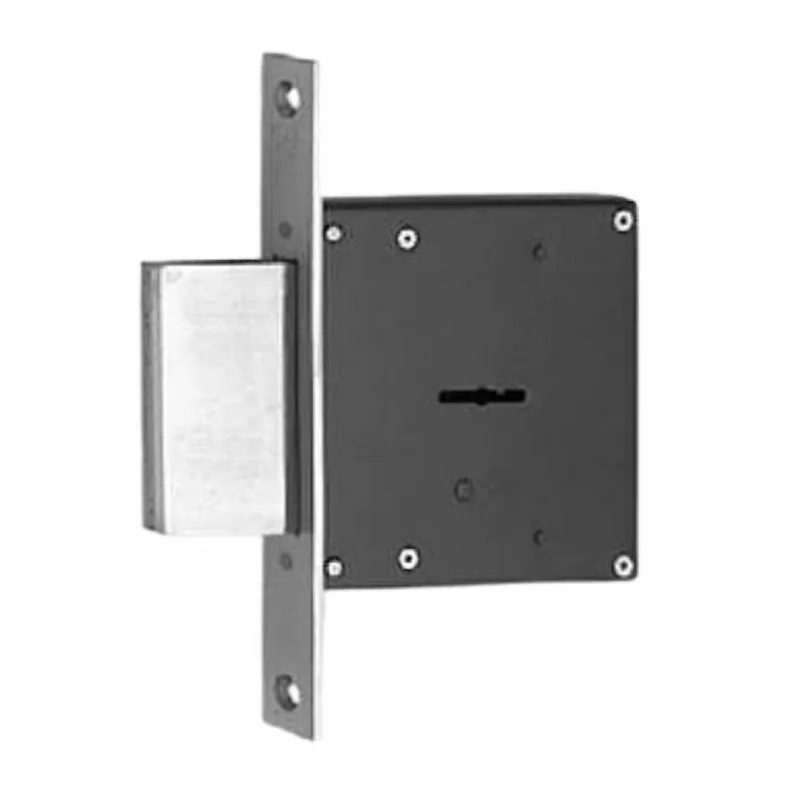 Koop Online Serratura da infilare 3131 Fiam doppia mappa per porta in legno, entrata 50 mm, 4 mandate, frontale Ottone finitura Satinato Verniciato