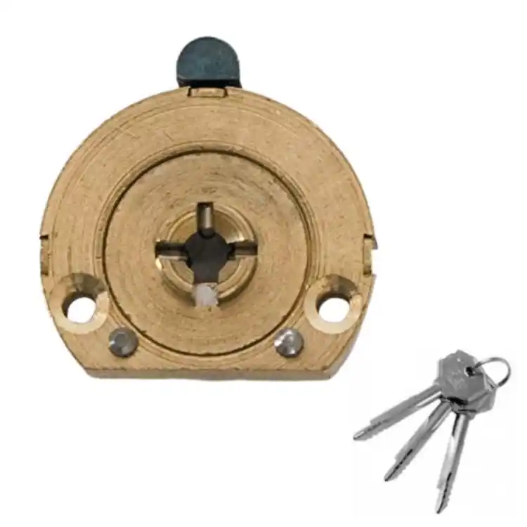 Koop Vandaag Cilindro a spillo 70 Prazis Fiam per serratura porta, 6 perni, lunghezza chiave 75 mm, in Ottone