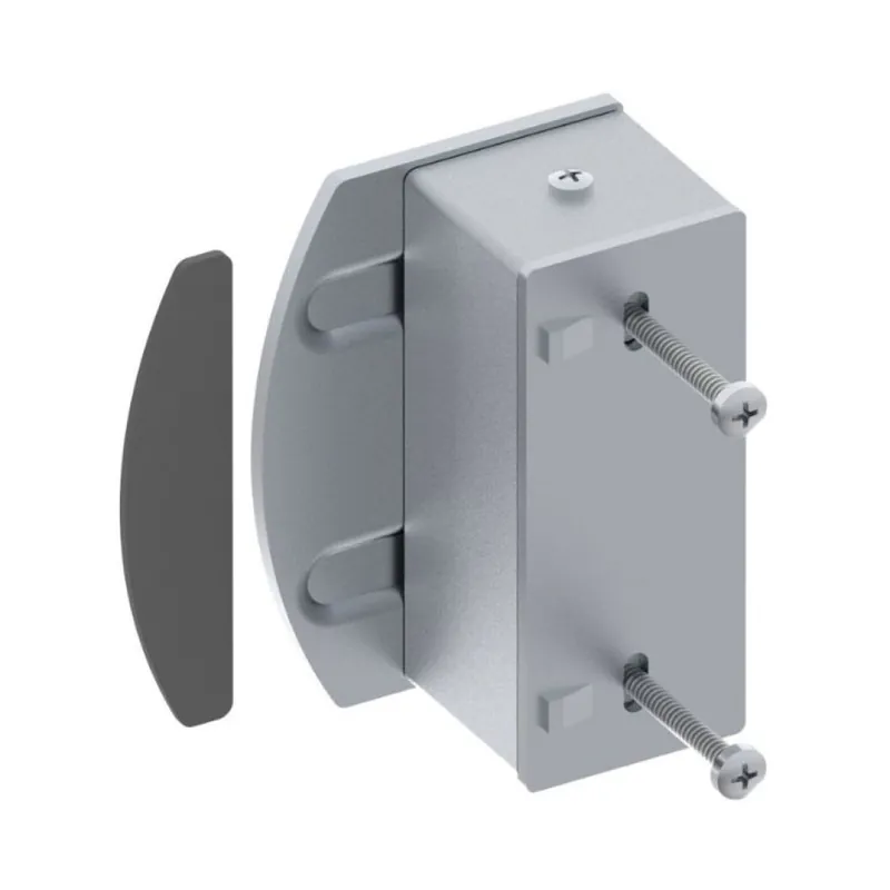 Incontro battente VC5201.040 Fac per elettroserratura cancello ad anta, altezza 108 mm, spessore 40 mm, Acciaio finitura Zincato Snelle Levering