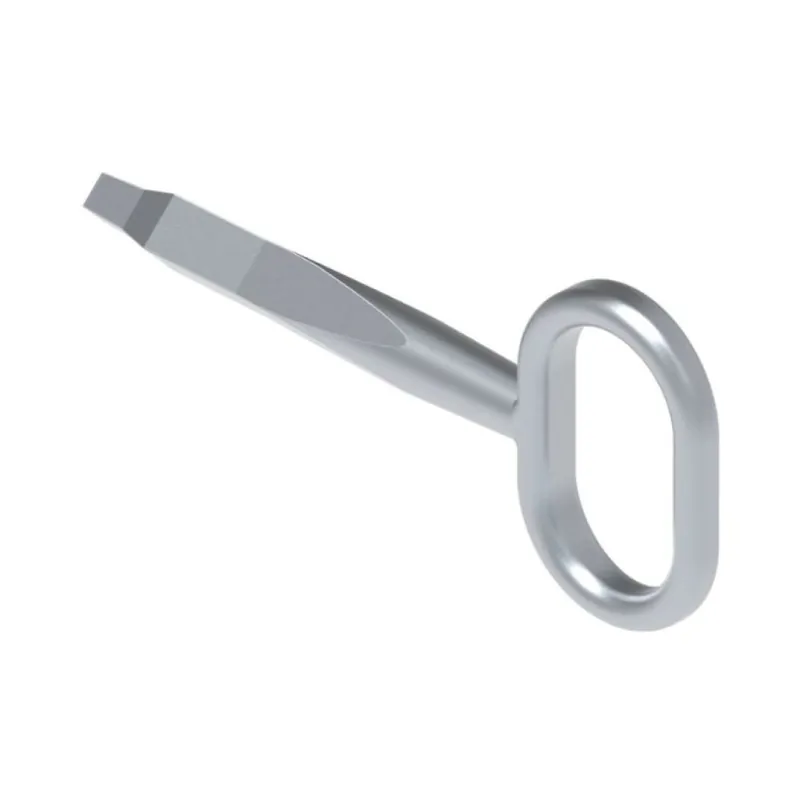 Chiave VL0521.001 Fac per tavellino, quadra maschio, Acciaio finitura Zincata Veilige Betaling