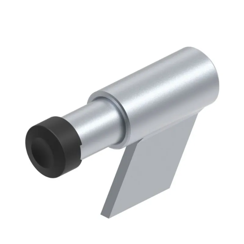 Battente di arresto saldare VA4103.092 Fac per cancello, con ammortizzatore, altezza 92 mm, Acciaio finitura Zincata Premium