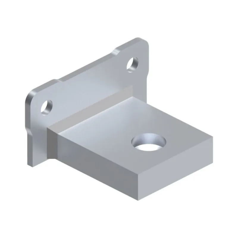 Piastra inferiore a vite VC2212.020 Fac per perno diametro 20 mm, dimensione 79x60x15 mm, interasse foro 55 mm, Acciaio finitura Zincato Seizoensaanbieding