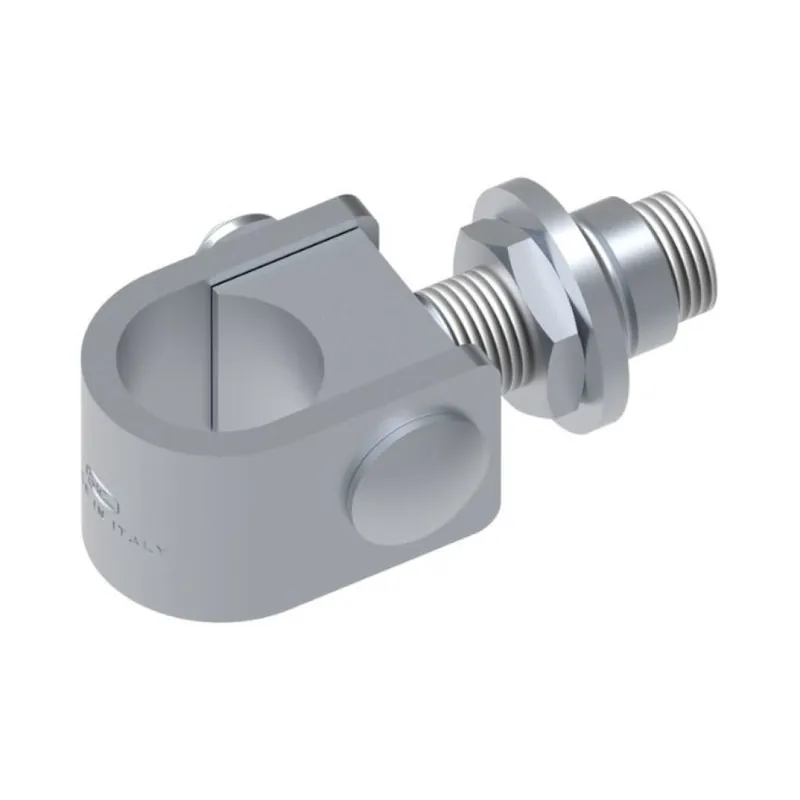 Nu Kopen Cardine a fascia regolabile VC1304.A22 Fac per cancello ad anta, boccola filettata M22, tondo 35 mm, regolabile 55-80 mm, Acciaio finitura Zincato
