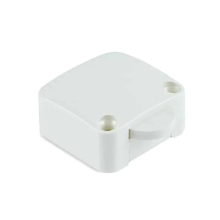 Interruttore a battente Forma Funzione per sistemi di illuminazione, dimensione 32x34 mm, Plastica finitura Bianca Gratis Retour
