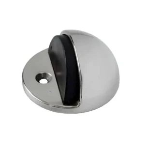 Favoriet Fermaporta FBFP604 Le Fabric a pavimento per interni, Ottone finitura Cromo Lucido