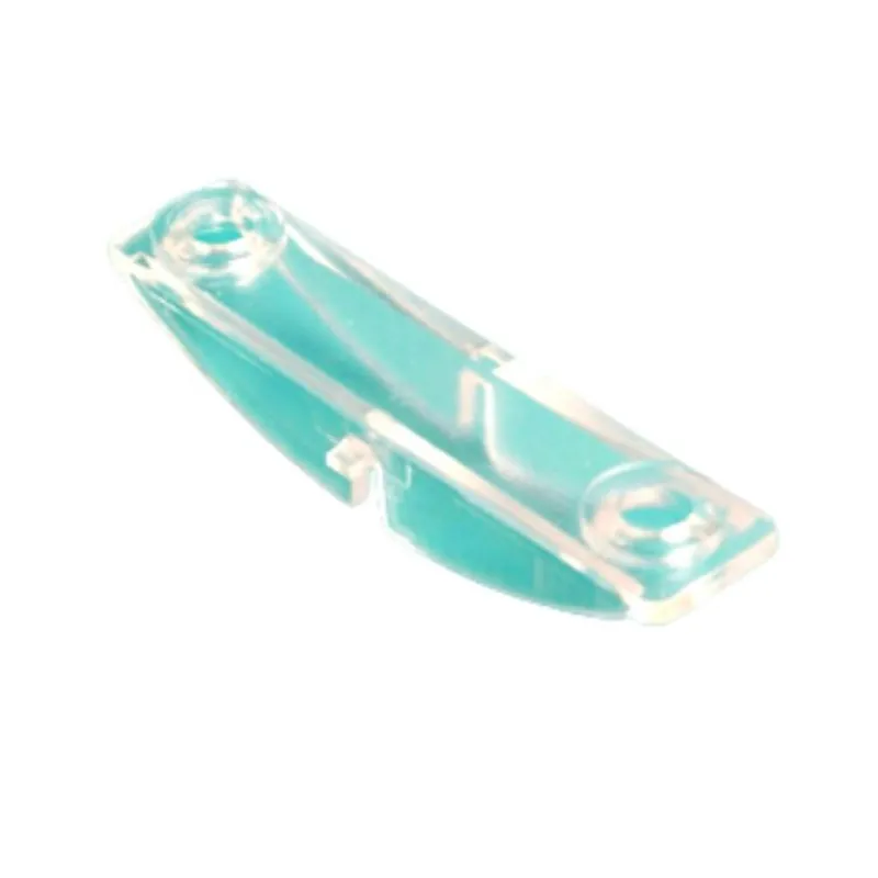 Weekendaanbieding Cavaliere doppio Fitart, per ripiano in legno o vetro, dimensioni 56x12 mm, colore Trasparente