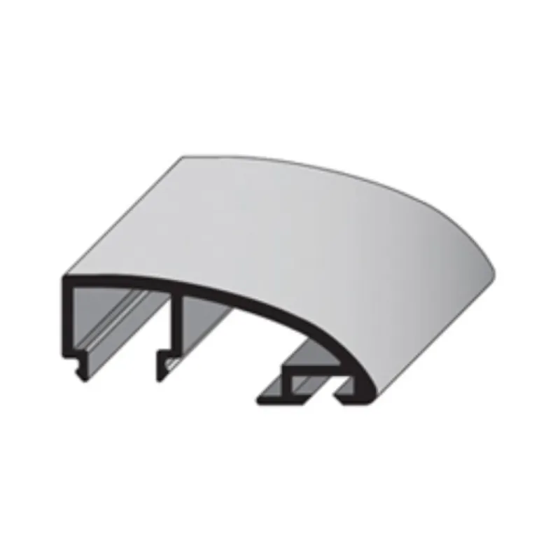 Direct Beschikbaar Profilo di copertura CLK Fitart per cremagliera PK, lunghezza 3012 mm, Alluminio finitura Argento Anodizzato