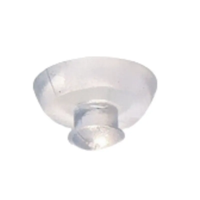 Ventosa in silicone Fitart per tenuta piani vetro su cavaliere, diametro 14 mm, colore Trasparente Veilige Betaling