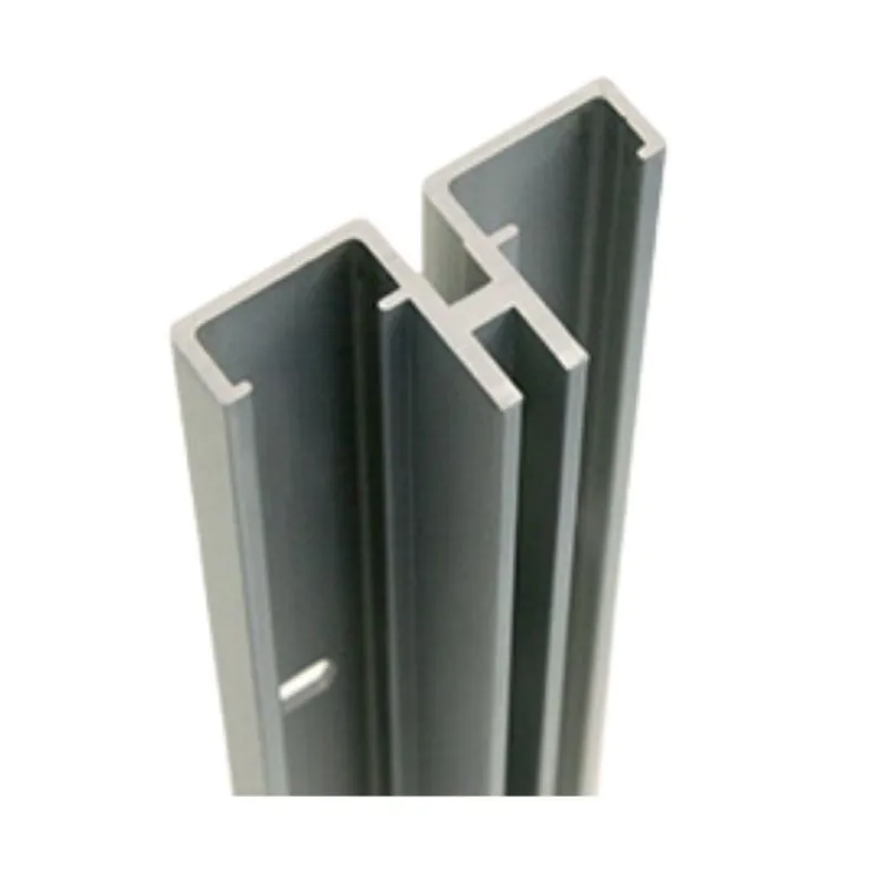 Cremagliera centrale PK1 Fitart per pareti attrezzate, feritoia singola, lunghezza 3012 mm, Alluminio finitura Argento Anodizzato Betrouwbaar