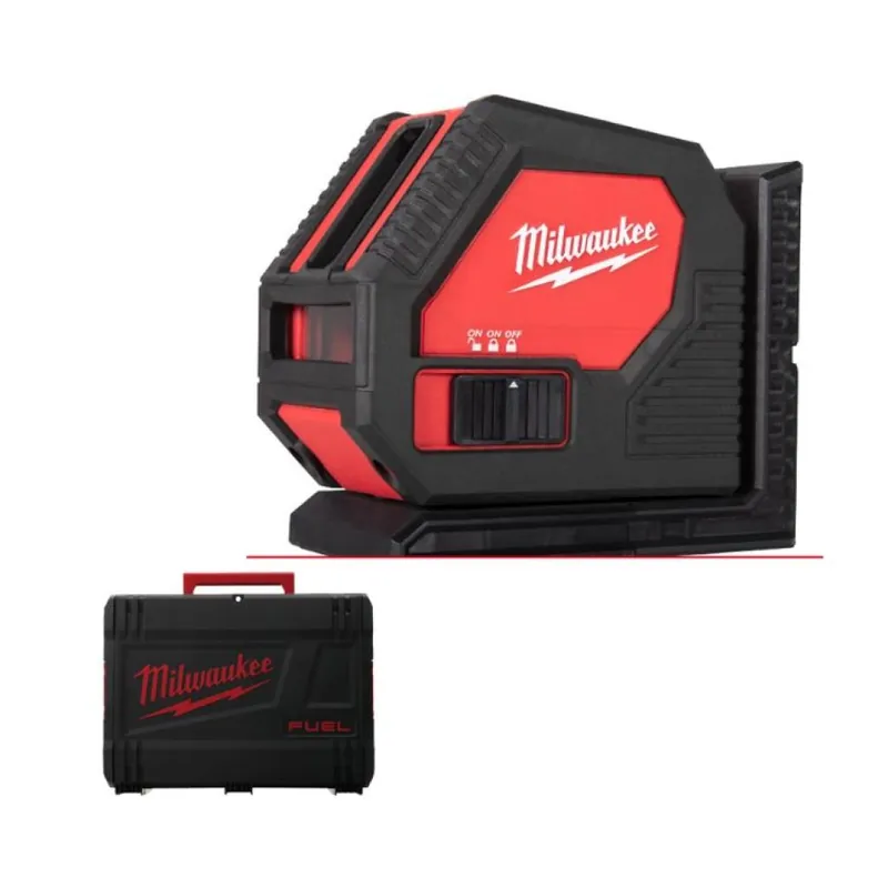 Laser alcalino CLL-C Milwaukee per livellamento, 2 linee, colore Verde Korting