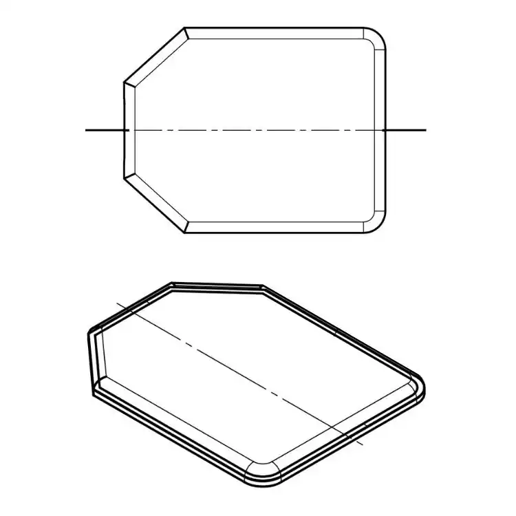 Merkproduct Assemblaggio FM per letti 661 Mauri, con Copri Calotta, in Nylon, finitura Bianco