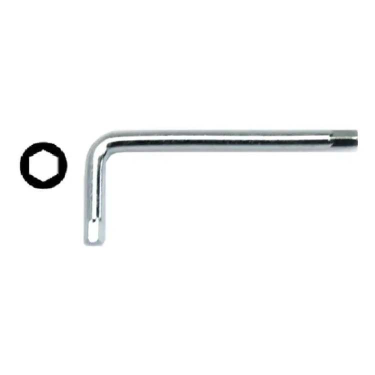 Weekendaanbieding Chiave a L 566A0 Mauri, per vite a esagono cavo, apertura 8 mm, finitura Zincato