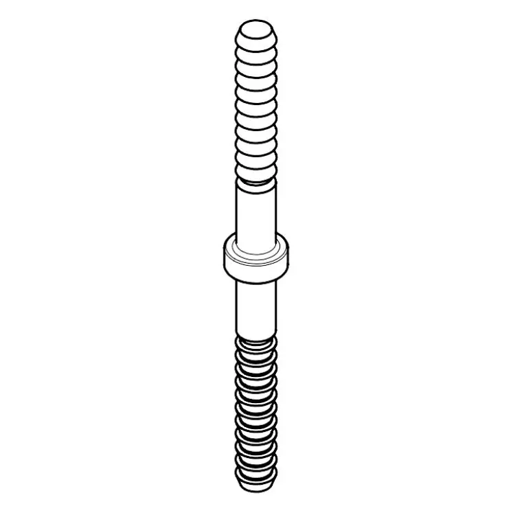 Spina 590D0 Mauri, con bordi, dimensioni 5,1x70 mm, materiale Ferro, finitura Zincato Goedkoop