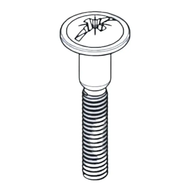 Vite TB 565C6 Mauri per giunzione vite, con collare, filetto M4, lunghezza 27 mm, in Ferro, finitura Nichelato Flitsaanbieding