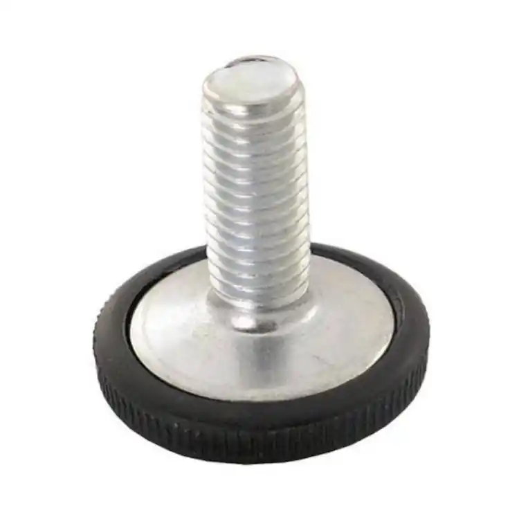 Piedino regolabile 300G0 Mauri per mobile, con tappo, diametro 28 mm, filetto M8, finitura Zincato Goedkoop