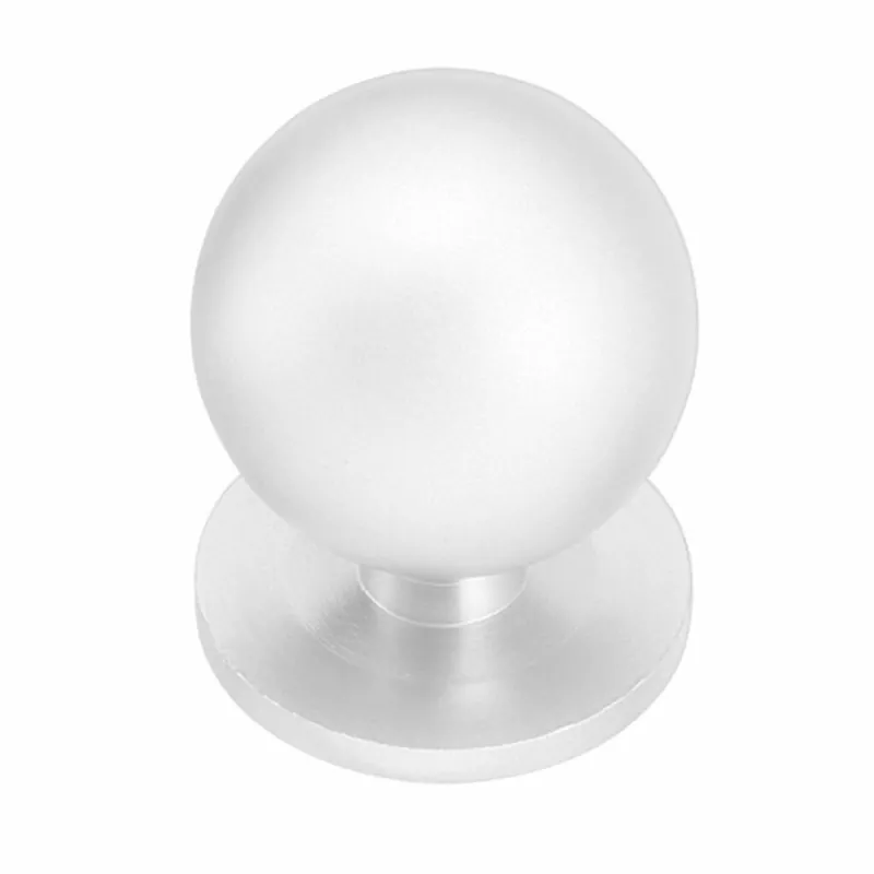 Lage Prijs Pomolo 710 Mariva per mobile, diametro 20 mm, Ottone finitura Verniciato Bianco