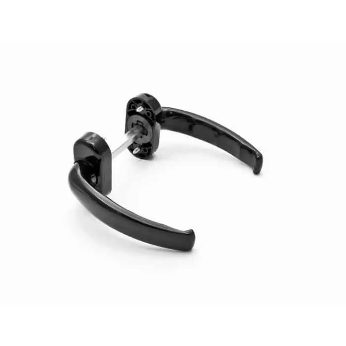Maniglia Esin Plast Magic Ribassata in Nylon, con borchia ovale, lunghezza 107 mm, colore Nero Lage Prijs