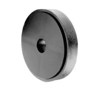 Spessore per fermaimposte Grillo Esin Plast in Nylon, spessore 7,5 mm, diametro 39 mm, finitura Nero Bestseller
