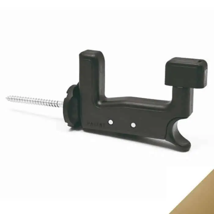 Hoge Kwaliteit Fermaimposte Super Top Grillo, spessore anta 44 a 60 mm, fissaggio a vite 70 mm, materiale nylon, finitura Bronzo