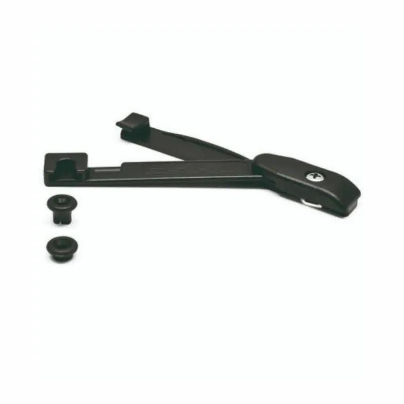 Braccetto socchiudi finestra a scomparsa 8001 Esinplast per infissi a 2 ante, compatibile con camera R40 o C.E., materiale Nylon finitura Nero Beperkt Aanbod