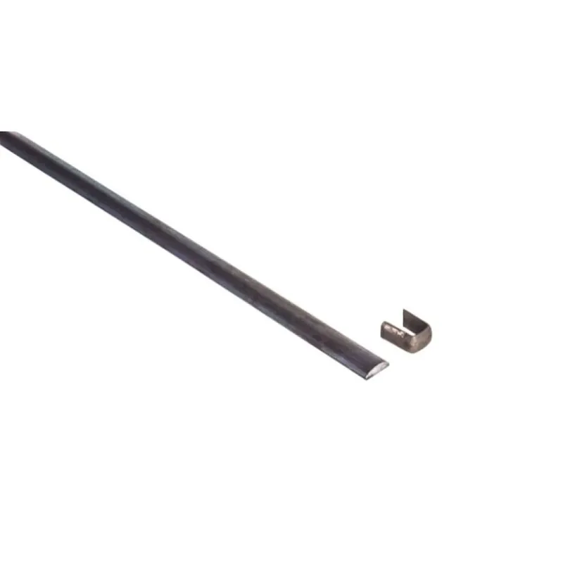 Barra fascetta 158/6 India per ringhiera, sezione 14x4 mm, lunghezza 4000 mm, materiale Ferro Battuto Goedkoop