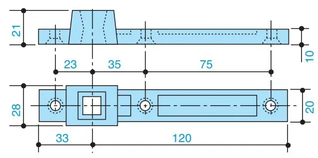 Koop Vandaag Braccio inferiore AC115 Assa Abloy, per porte a vento, quadro italiano, portata 300 Kg, finitura Zincata