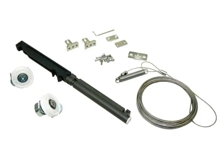 Gecertificeerd Kit apertura simultanea Eclisse per controtelaio scorrevole a scomparsa, anta doppia, modello rallentato, luce 2000 mm