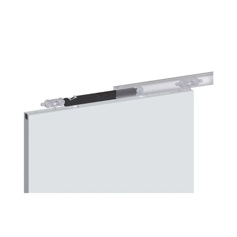 Finale Uitverkoop Ammortizzatore Bias Eclisse per porta scorrevole a scomparsa, chiusura soft close, 1 anta, portata 40 Kg