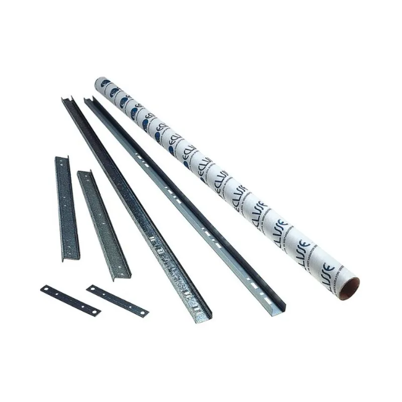 Giunzione controtelai Eclisse per anta doppia, completa di distanziatore, versione Intonaco e Cartongesso Bestseller