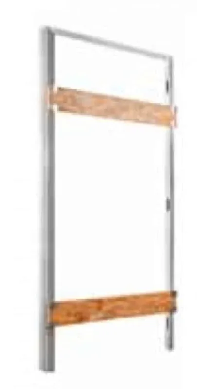 Must-Have Telaio filo muro SYNTESIS® LINE, porta battente dimensione 80 x 210 mm, apertura tirare sinistro