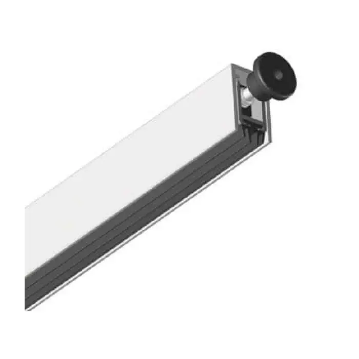 Soglia mobile Trend CCE per porta in alluminio e legno, pulsante autodirezionale, lunghezza 530 mm, corsa 14 mm Voordeelprijs