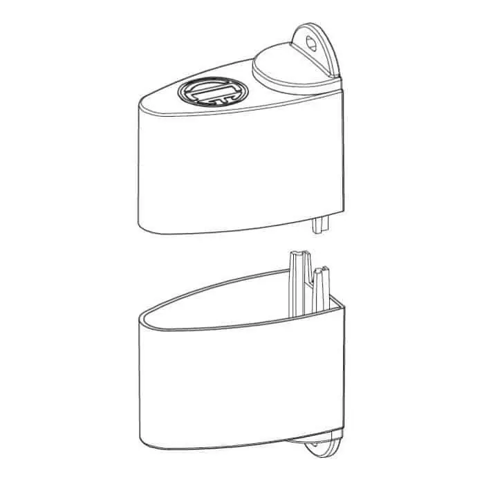 Nu Kopen Kit Tappi Multitap CCE, per Bordo sensibile Multi per cancello scorrevole, finitura Nero