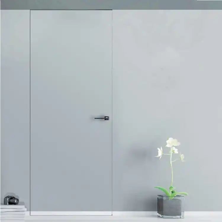 Anta filomuro Filo Point per muratura e cartongesso, Sinistra, dimensioni 800x2100 mm, spessore 50 mm, grezza sovraverniciabile Hete Deal