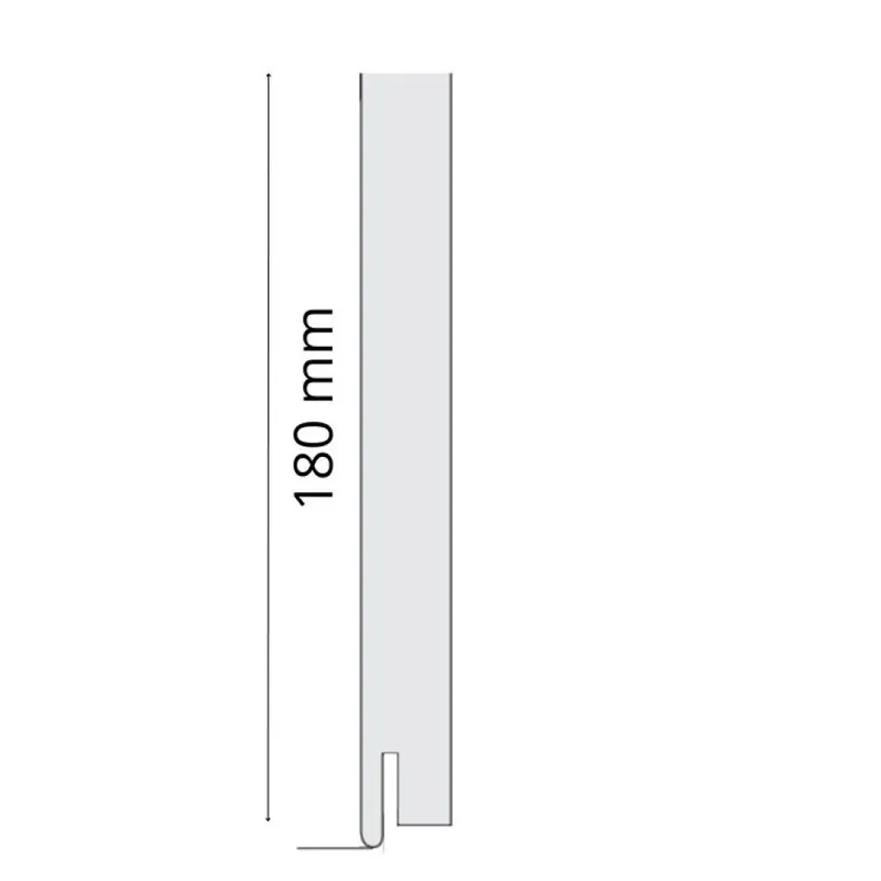 Voordeelprijs Foglio bussola Door-Xe per montante, Maschio-Femmina, dimensione 180x25x2190 mm, Multistrato Laminato TSS finitura Noce Nazionale Liscio