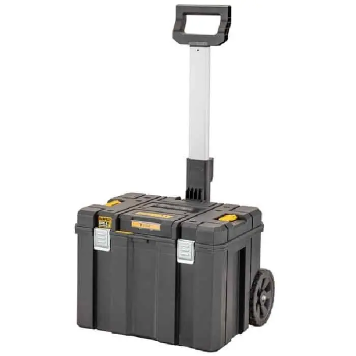Superprijs Valigetta profonda Tstak Dewalt per oggetti, impugnatura telescopica, dimensioni 512x512x635x512 mm