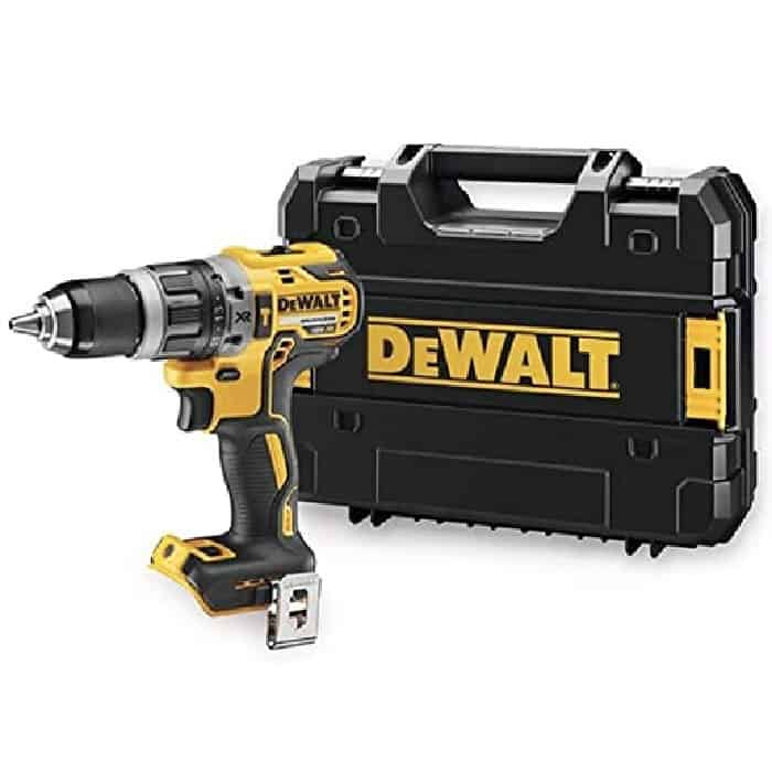 Trapano avvitatore Dewalt per legno e metallo, percussione 18 V, 2 velocità, senza batteria, motore Brushless Flitsaanbieding