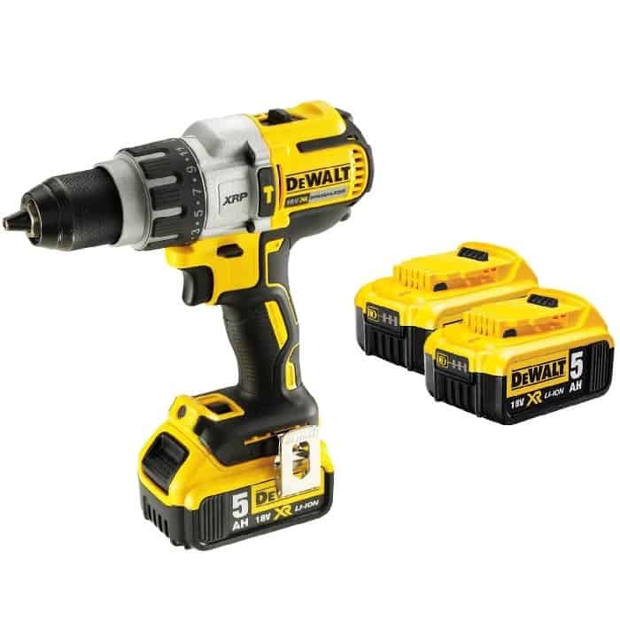 Meest Verkocht Trapano avvitatore DCD996P3-QW XRP Dewalt con percussione 18 V, 3 batterie XR Litio 5.0 Ah, motore Brushless