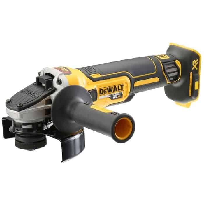 Superprijs Smerigliatrice angolare XR Dewalt per acciaio e cemento, percussione 18 V, diametro disco 125 mm, senza batteria, valigetta