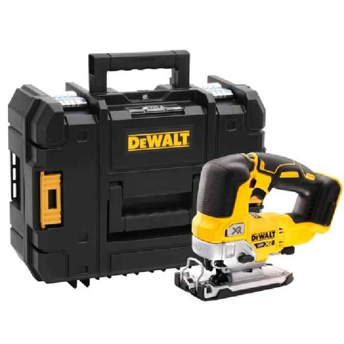 Koop Online Seghetto alternativo XR Dewalt per legno, alluminio e acciaio, voltaggio 18 V, senza batteria, valigetta Tstak