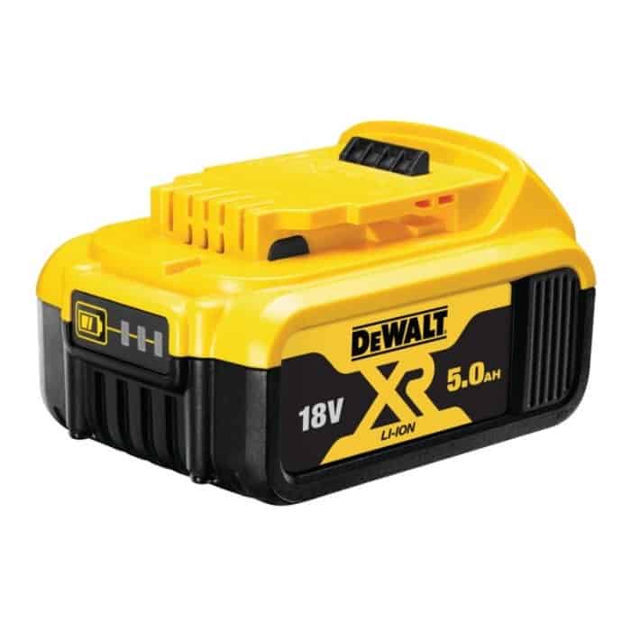 Batteria al litio XR 18 V Dewalt per utensile, capacità batteria 5,0 Ah, peso 0,62 Kg Bestel Nu